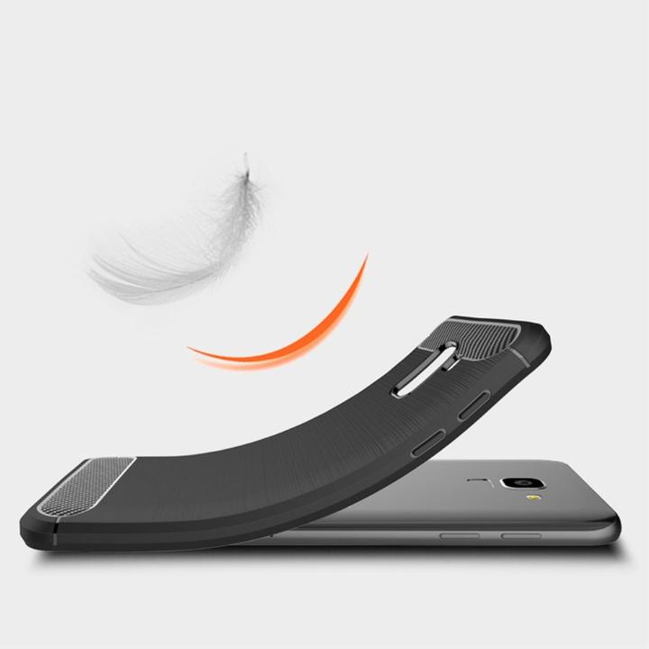 Produktbild König Design Handyhülle für Samsung Galaxy J6 Schutzcase Backcover Bumper Etuis Rahmen Grau (Samsung Galaxy J6)