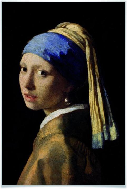 Produktbild Trenddeko Vermeer - Das Mädchen mit dem Perlenohrgehänge (50 x 75 cm)