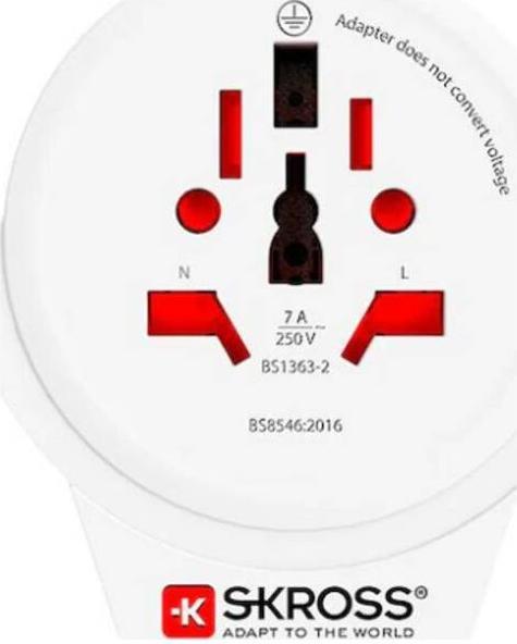 Actual product image Skross Country World to UK USB