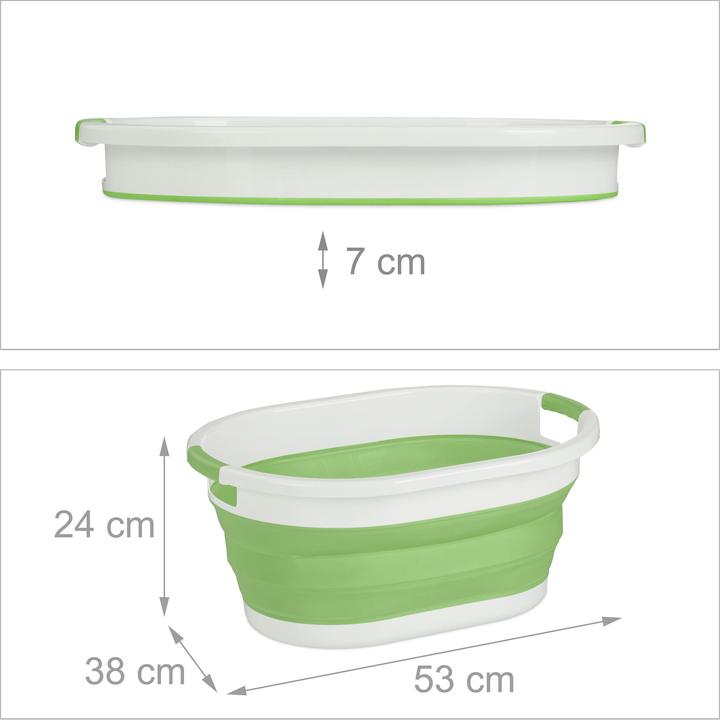 Produktbild Relaxdays Wäschekorb (24 l)