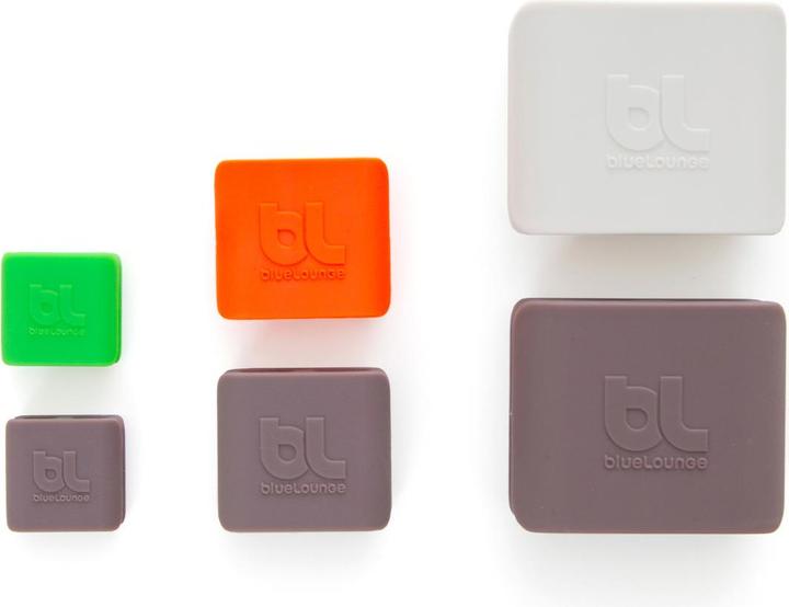 Actual product image BlueLounge CableClip Small, 6 pieces