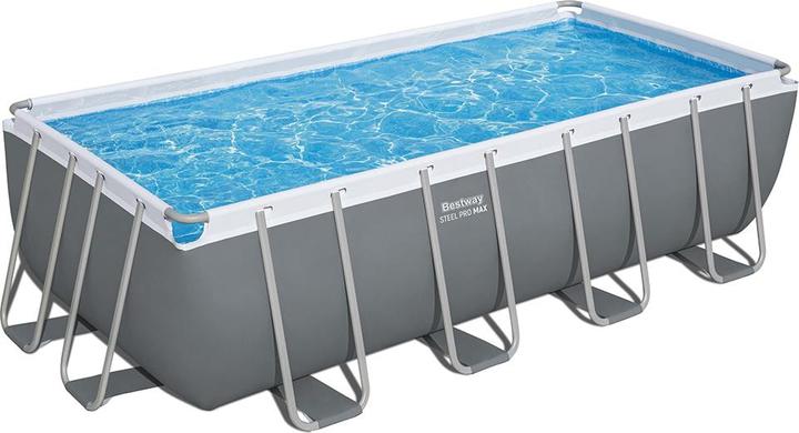 Produktbild Bestway Steel Pro MAX Frame Pool Komplet t-Set (488 x 244 x 122 cm)