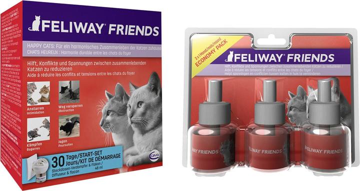 Actual product image Feliway Friends Starter Set (Cat, 144 ml)