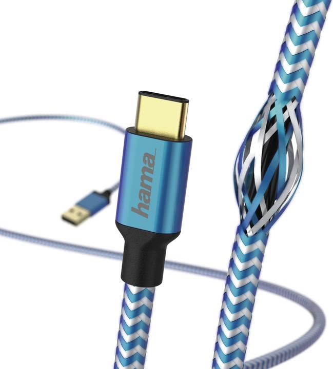 Produktbild Hama USB A - USB Type-C Reflective (1.50 m, USB 2.0)