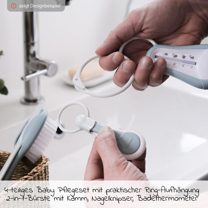Actual product image Beaba Toilet set green blue