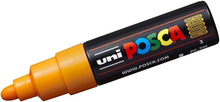 Actual product image Posca Marker PC-7M round tip (Yellow, 5.50 mm, 1 x)