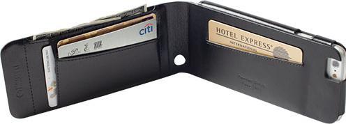 Produktbild Krusell Kalmar WalletCase Tasche 76021 Apple IPhone 6 4.7 schwarz Case (Apple iPhone 6)