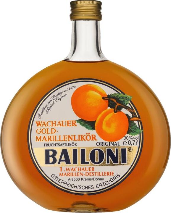 Produktbild Bailoni Marillen - Liqueur Likör aus Österreich