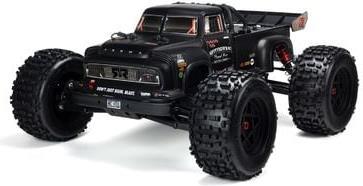 Arrma NOTORIOUS 6S BLX 4WD Brushless Classic Stunt Truck 1/8 RTR Noir (RTR Prêt à fonctionner)