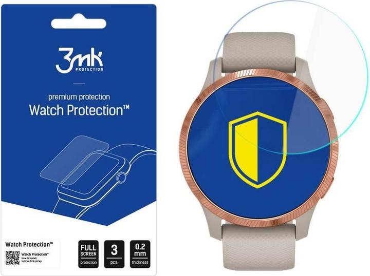 Actual product image 3MK protective film Watch Protection ARC for Garmin Venu