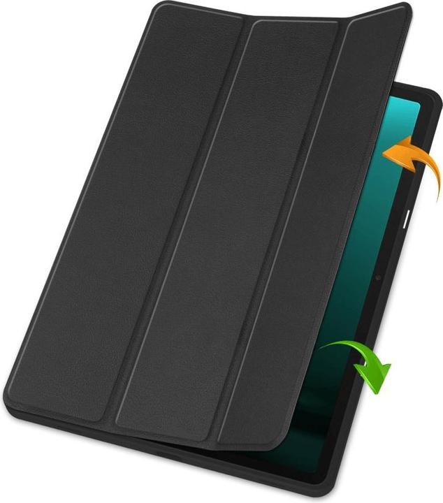 Image du produit Cover-Discount Galaxy Tab S9 / S9 FE - Étui intelligent en silicone vert (Galaxy Tab S9)