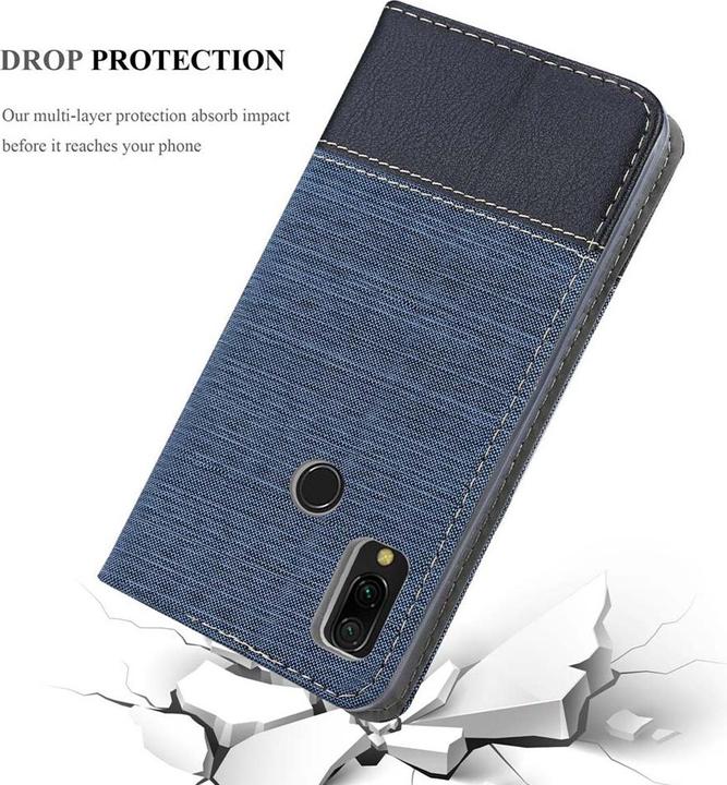 Productafbeelding Cadorabo Boek Jeans Optiek Cover (Xiaomi Redmi 7)