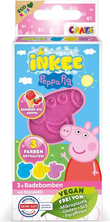 Produktbild Craze Inkee Peppa Pig (Badekugeln)