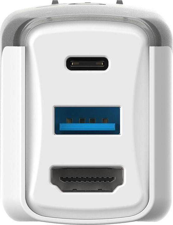 Actual product image Genki Covert Dock 2 docking station (USB-C, 1 Ports)