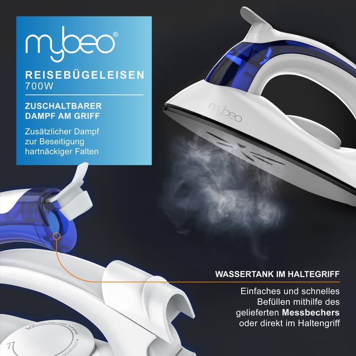 Actual product image Mybeo Travel iron (700 W)