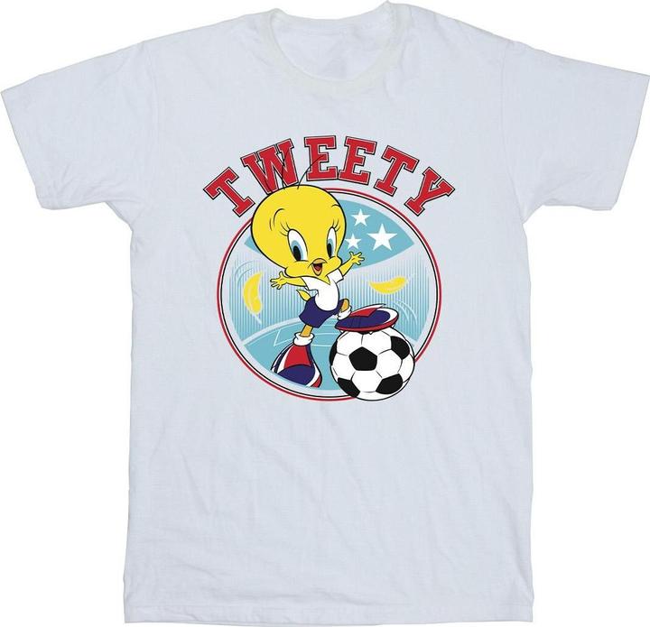Produktbild Looney Tunes Tweety Football Circle TShirt (L)