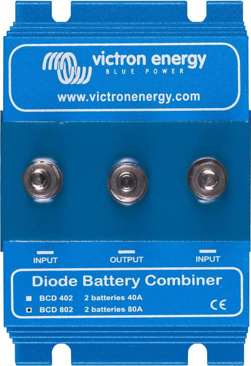 Victron Energy BCD 802 Battery coupler, 2 batteries 80A