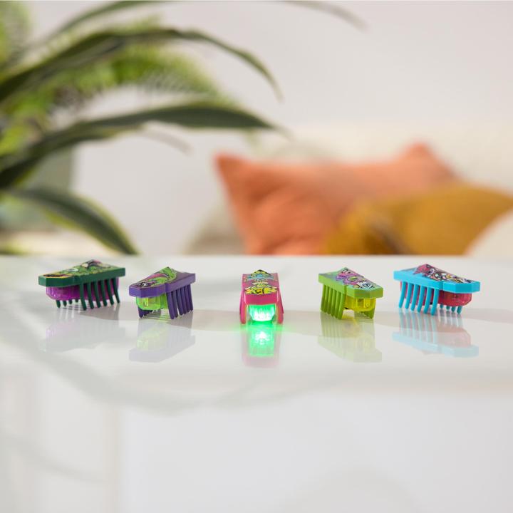 Actual product image Hexbots Nano Flash 5-pack