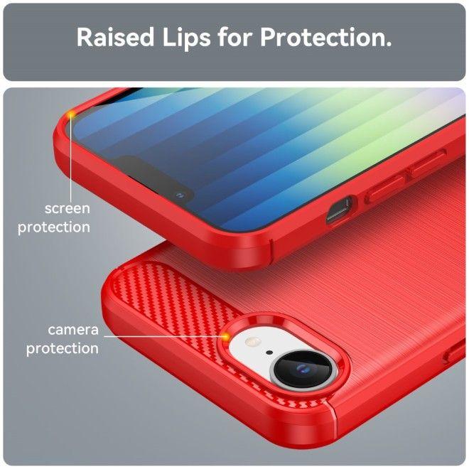 Actual product image MU Style Carbon Fiber TPU Softcase Series (Apple iPhone 16e)