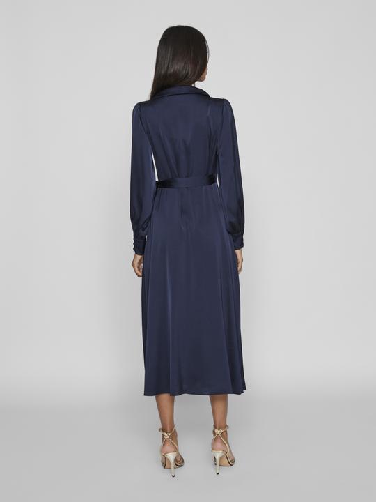 Actual product image Vila Long-sleeved midi wrap dress (38)