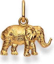 Natsumi Schmuck Anhänger Elefant Gelbgold 18K/750 (750/18 K Gelbgold)