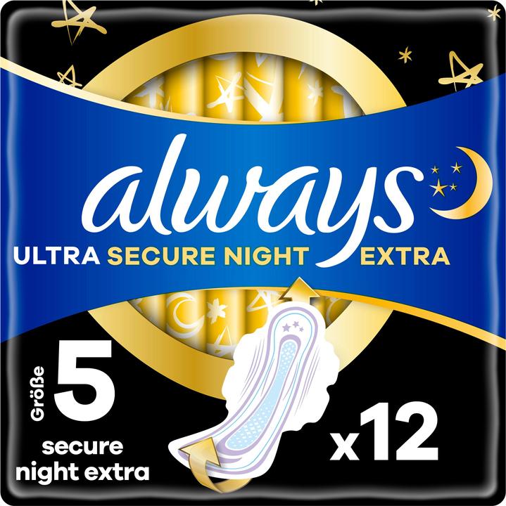 Always Ultra Secure Night Extra (12 x, Damenbinden)