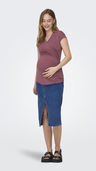 Actual product image Only Maternity Mum wrap effect top