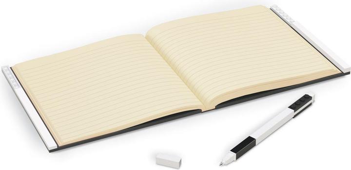 Actual product image LEGO Stationary Black Notebook with gel pen