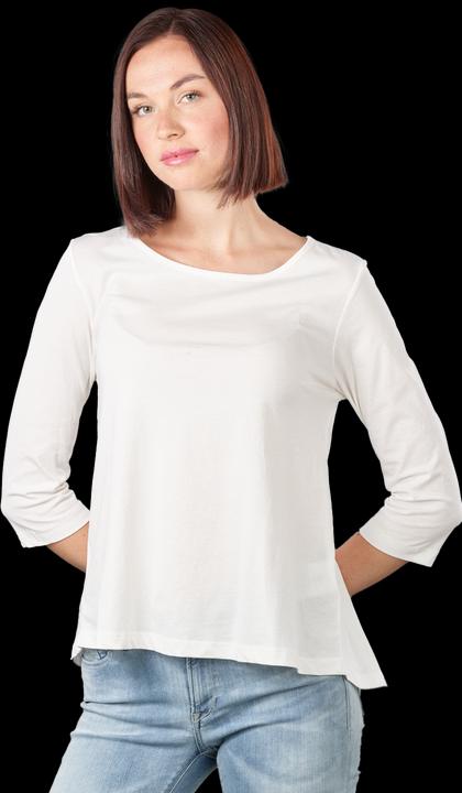 Produktbild Marc O'Polo Round Neck T-Shirt 3/4 Sleeve White Cotton (XS)