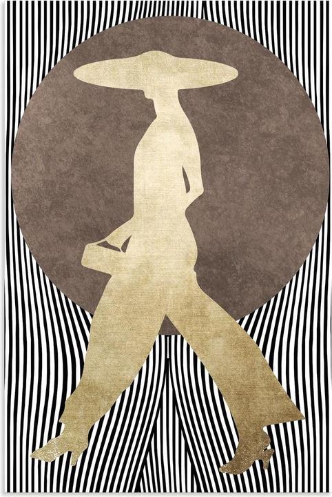 Image du produit Artland Poster Madame Noir U3WK 20x30 cm (60 x 90 cm)
