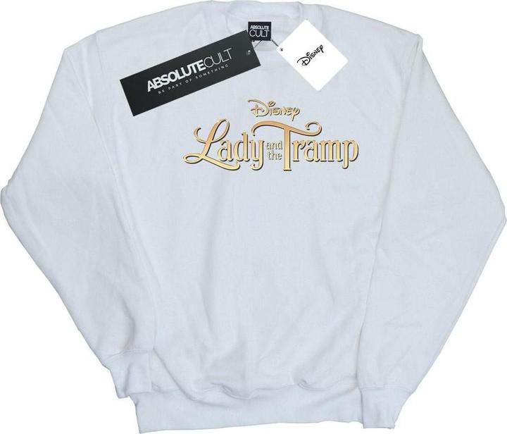 Actual product image Disney Womens/Ladies Lady And The Tramp Classic Logo Sweatshirt (L)
