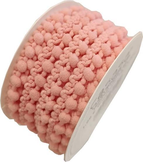 Produktbild Geschenkband - PomPom - rosa - ca. 13 mm x 2 m (Geschenkband)