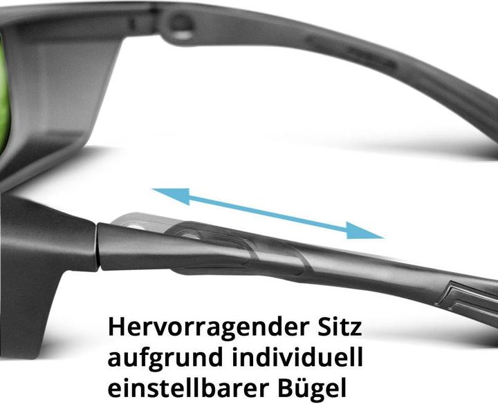 Image du produit Stahlwerk Lunettes de protection laser conformes à la norme DIN EN207 Plage de longueurs d'onde de 660 à