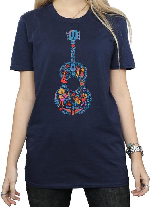 Image du produit Disney - T-shirt COCO GUITAR PATTERN - Femme (XXL)