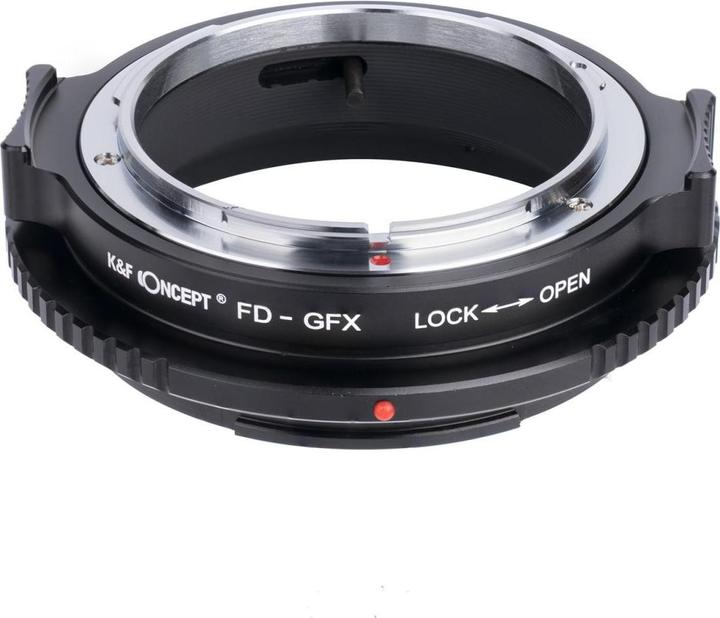 Image du produit K&F Concept Adaptateur d'objectif de haute précision, FD-GFX, IV PRO