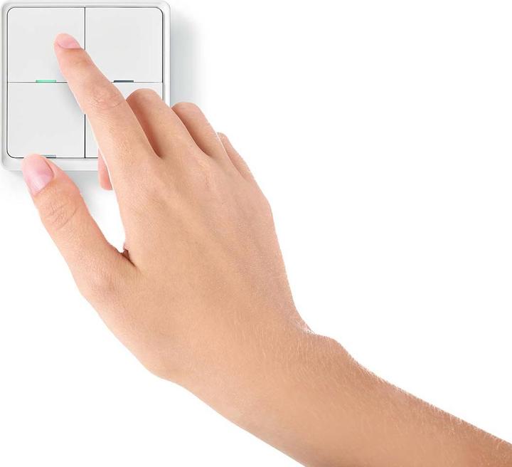 Immagine prodotto Nedis ZBWS40WT Interruttore a parete WiFi Smartlife, bianco