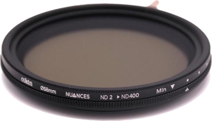 Produktbild Cokin Round NUANCES NDX 2 400 58mm (1 7 f stops) (58 mm, ND- / Graufilter, 58 mm)