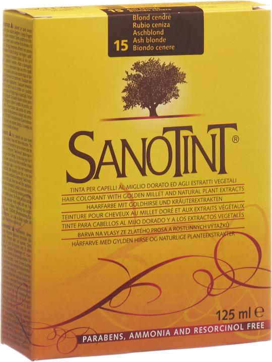 Actual product image Sanotint Hair color 15 ash blond (Ash Blonde)