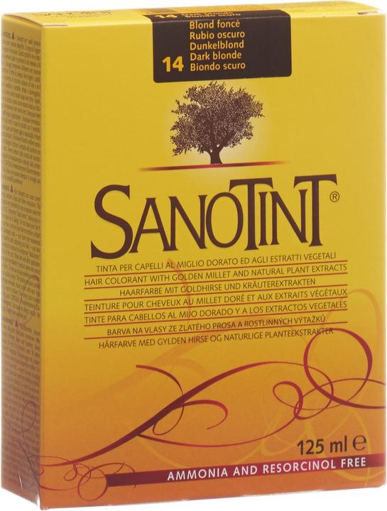 Actual product image Sanotint Hair color 14 dark blond (Fair-haired man)