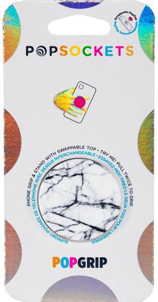 Actual product image PopSockets Dove White Marble