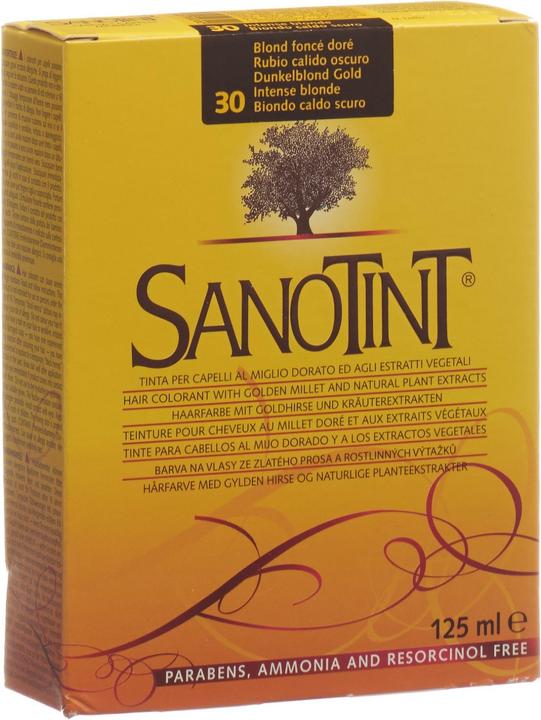 Produktbild Sanotint Haarfarbe 30 dunkelblond gold (Dunkelblond gold)