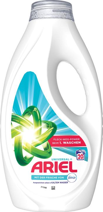 Immagine prodotto Ariel Mit der Frische von Febreze (20 Cicli di lavaggio, Liquida)