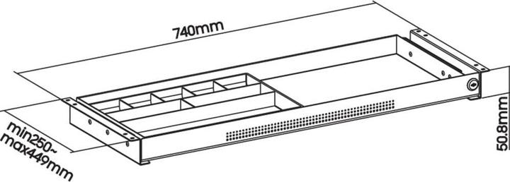 Actual product image SpeaKa Professional Under-sink drawer