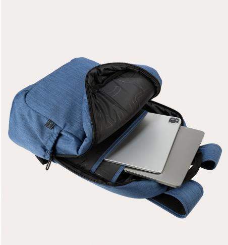 Actual product image Tucano SPEED 15 backpack Casual backpack Blue Fabric