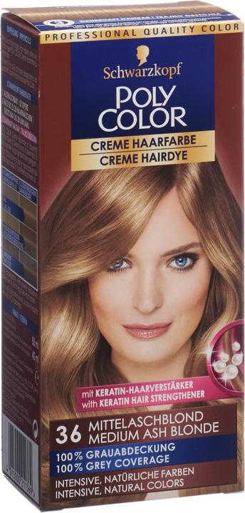 Produktbild Schwarzkopf Creme Haarfarbe 36 mittelaschblond (Mittelaschblond)