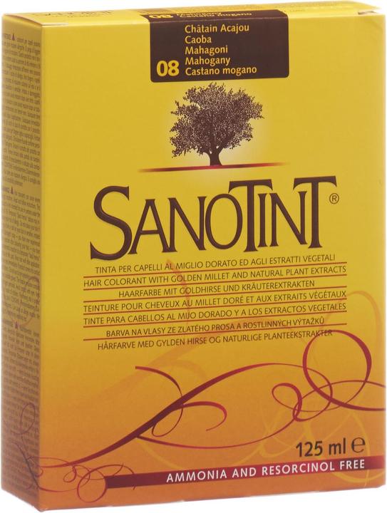 Sanotint Hair color 08 mahogany (Mahogany tree)