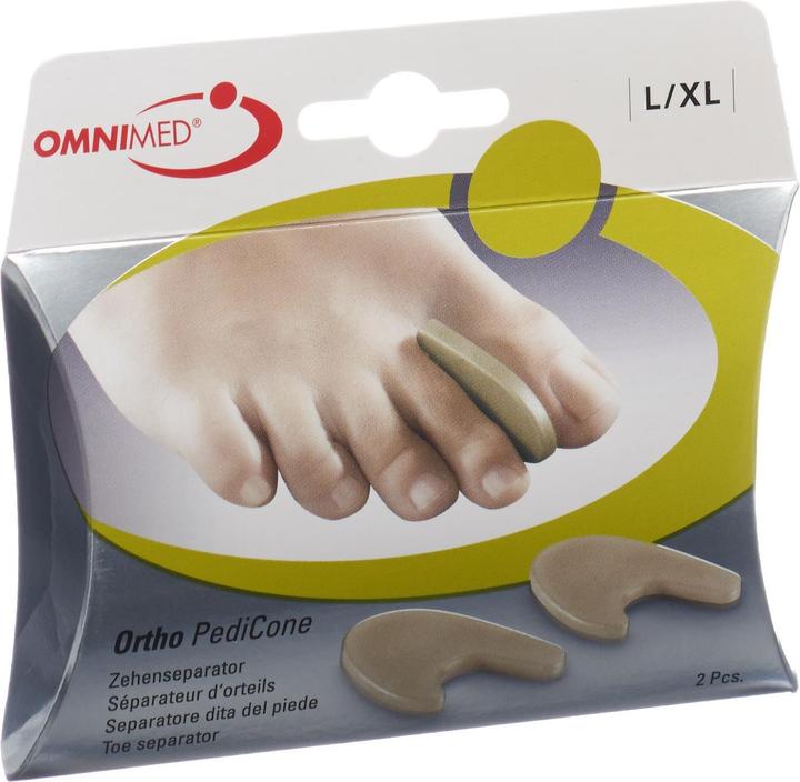 Omnimed Ortho PediCone Zehenseparator L/XL (Sohlen, 248.88 ml)
