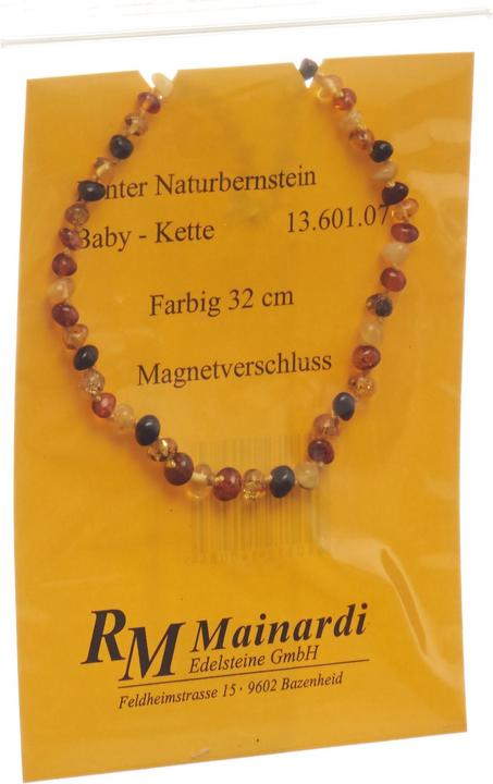 Mainardi Nature amber 32cm colored magnetic closure (1 x)