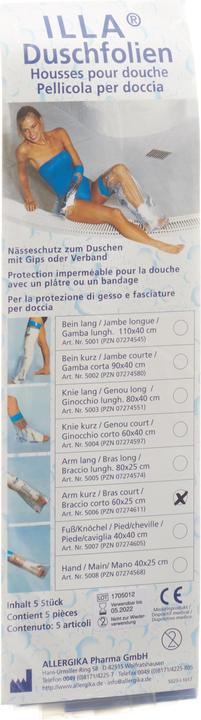 Actual product image Illa Shower protection foil 60x25cm arm short (Showers / Bathing)