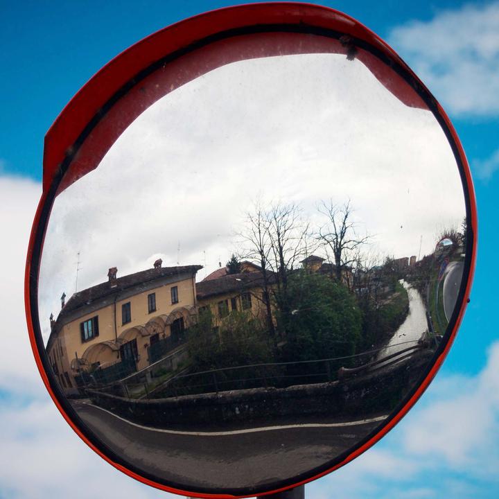 Immagine prodotto Wiltec Specchio di sicurezza 80cm specchio del traffico specchio panoramico specchio di sorveglianza